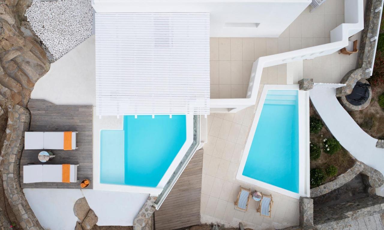 Epic Blue Mykonos Hotell Houlakia  Eksteriør bilde